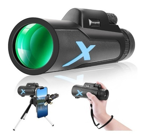 Telescopio Monocular 12x50 Con Accesorios 