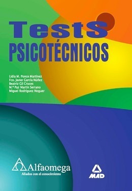 Libro Tests Psicotécnicos Autores: Ponce, Lidia; García