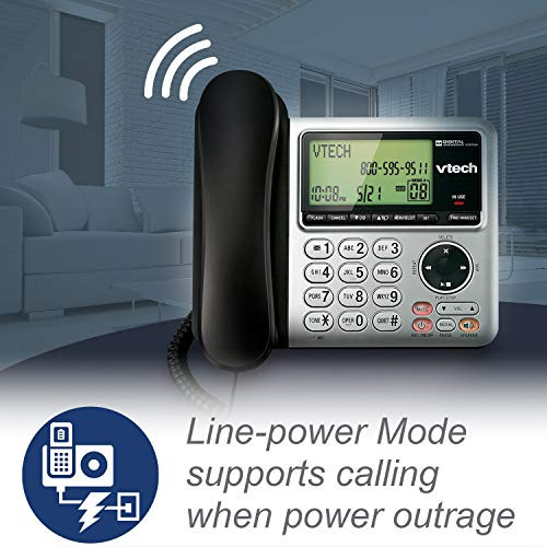 Vtech Cs6649-2 Dect 6.0 Telefone Fixo Com 2 Aparelhos Telefô
