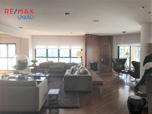 Imagem 8 de 14 de Apartamento Com 4 Dormitórios À Venda, 430 M² Por R$ 3.440.000,00 - Paraíso Do Morumbi - São Paulo/sp - Ap1344