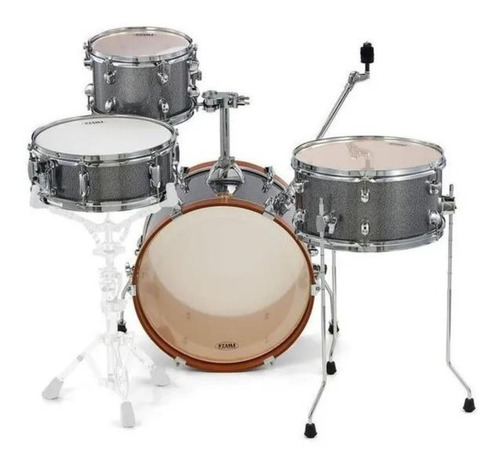 Bateria Tama Club Jam Bumbo18, Tom10, Surdo14, Caixa13 Gs
