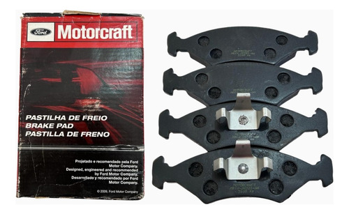 Jogo Pastilhas Freio Dianteiro Fiesta Rocam 1.6 Sem Abs  