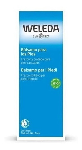 Weleda Bálsamo Para Los Pies Suaviza Las Durezas 75ml