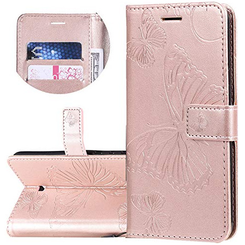 Funda Para Oneplus 7 / Oneplus 6t Big Butterfly Rosa Dora-02