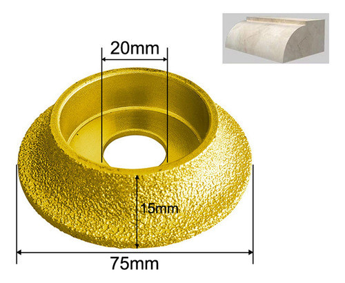 Disco Abrasivo Para Muela De Hormigón, Accesorio 15mm