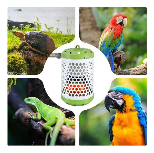 Calentador Para Mascotas Lámpara De Calor Para Reptiles Lámp