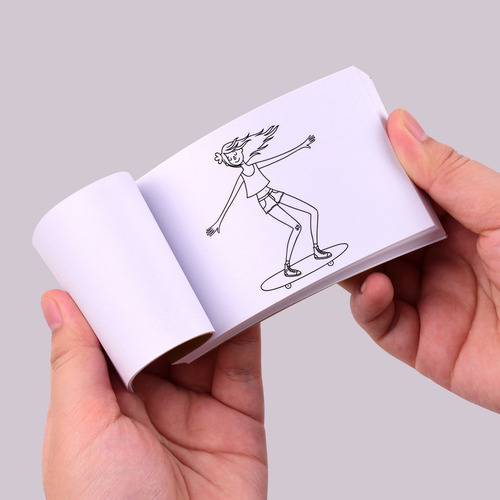 Flip Book Kit Con Mini Almohadilla Led Lightbox Tablet Diseñ
