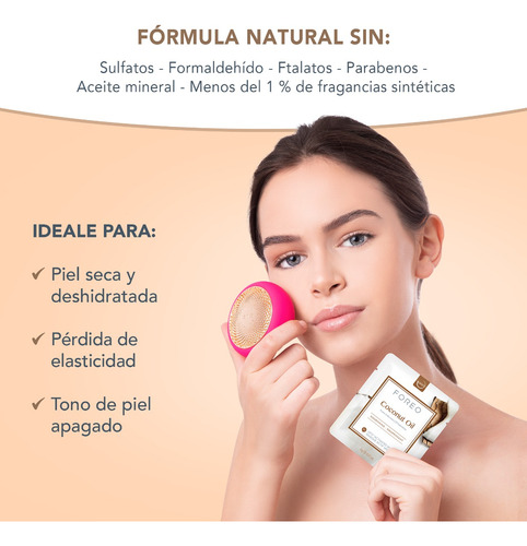 Foreo Mascarilla Activada Por Ufo Con Aceite De Coco