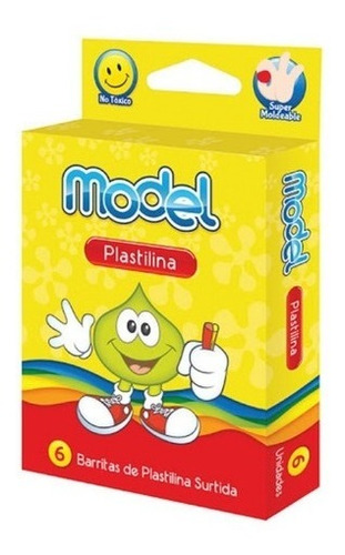 Plastilina Model X 6 Colores Surtidos