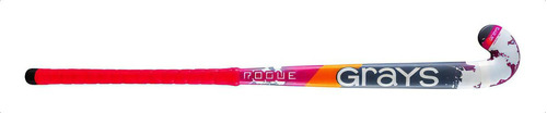 Palo Hockey Grays Rogue Madera Reforzado Junior Infantil Color Rosa/gris
