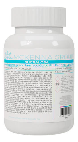 Sucralosa 100gr - g a $559