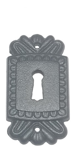 Bocallave Estilo Currao Para Llave Comun En Negro Textura Negro