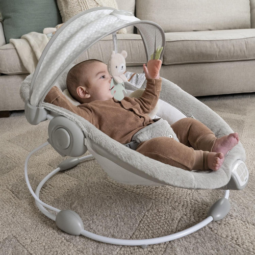 Silla Vibradora Y Musical Inlighten Ingenuity 16667 0020-gris Inlighten Bouncer