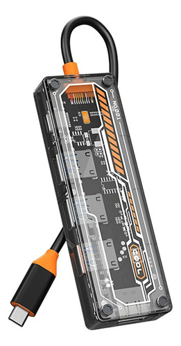 Adaptador Usb De Estación De Acoplamiento Usb 3.0 5 En 1 Co