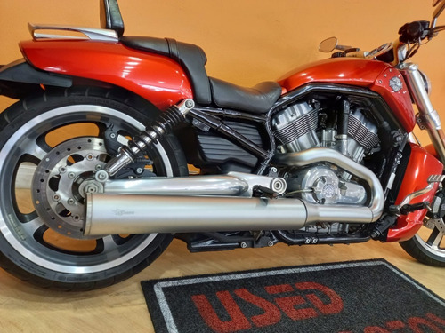 Imagem 4 de 11 de Harley Davidson V-rod Muscle 2013 Laranja