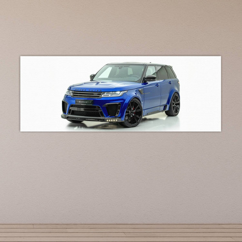 Cuadro 30x80cm Auto 2019 Range Rover Sport Svr B 432