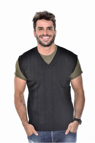 Colete De Lã Para Usar Com Terno E Camisa Social Ref 127