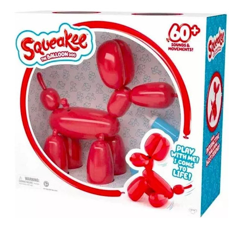 Squeakee, Perro De Globo Mascota Electronica The Balloon Dog