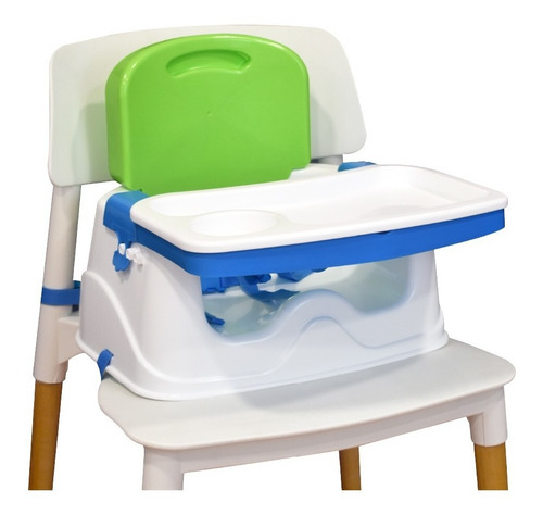 Silla De Comer Booster Plegable Portátil Bebè Nombre Del Diseño Verde