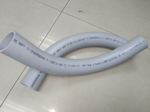 Curva Pvc De Electricidad 1 1/2 41mm Conduit 90°