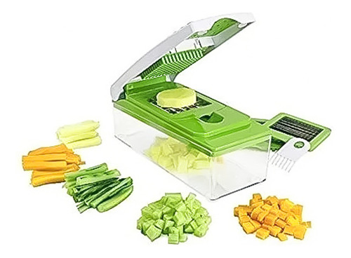 Picador Verduras Multiuso Cortador Nicer Dicer Con Detalles