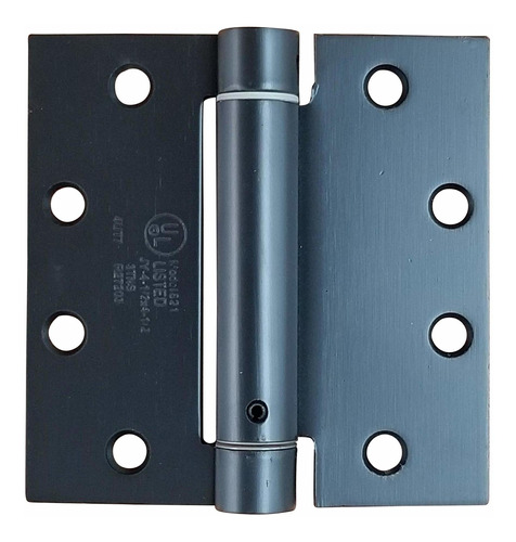 Hinge Outlet Bisagra Cuadrada Resorte 4.5 Color Negro 2