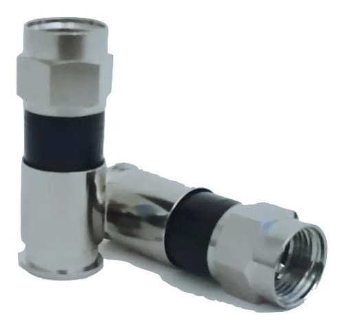 300 Pz Conector Compresion  Mca. Pct Para Cable Coaxial Rg6 