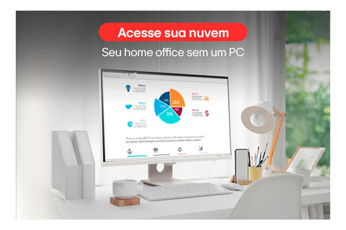 Monitor LG Myview Smart, Tela Ips 27 , Webos 27sr73u-w Preto