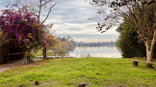 Gran Terreno En Parque Miramar Con Fondo Al Lago