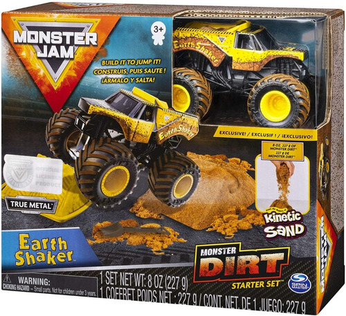 Monster Jam- Earth Shaker- Monster Dirt Con Arena Kinetica