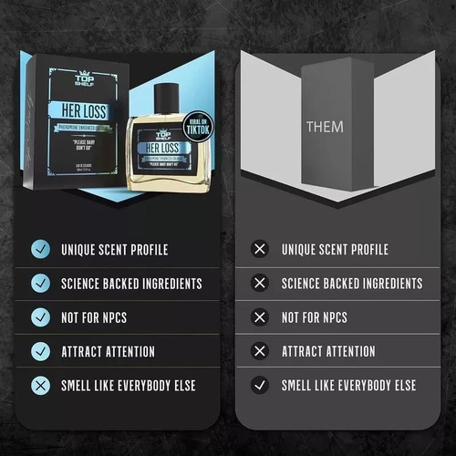 M Her Loss Para Hombre 50 Ml