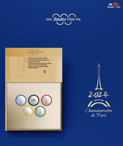 Caja De Regalo Con 3 Bolas De Ping Pong Oficial Blanca Blanco