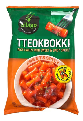 Tteokbokki Sweet And Spicy 360g Comida Coreana Pastel Arroz