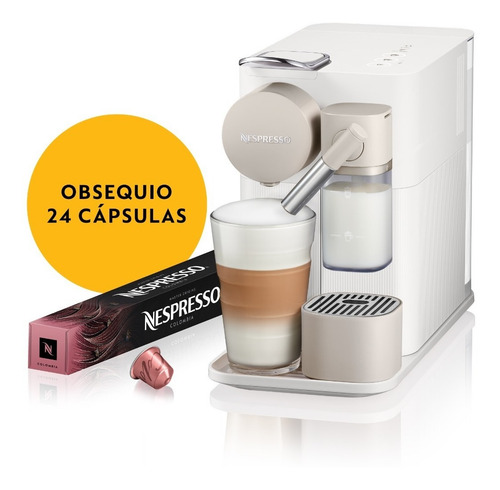 Máquina De Café Nespresso Lattissima One Blanca