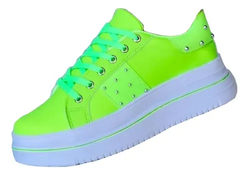 Tenis color neon para mujer new arrivals