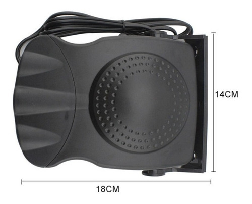 Imagen 4 de 10 de Calefactor Ventilador Frio Calor Universal 12v Auto A-vip