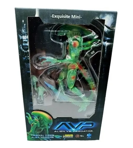 Hiya Toys Alien Vs Predator Avp Thermal Vision Alien Warrior | Envío gratis
