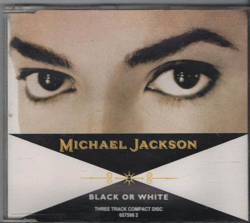 Michael Jackson - Black Or White - Cd Single