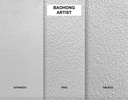 Baohong Papel De Acuarela - Artist - Fino - 38 Cm X 13 Cm