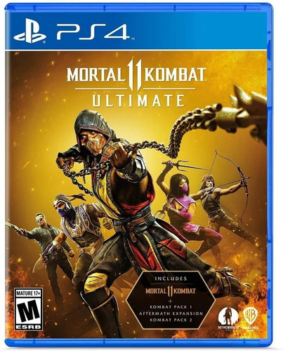 Mortal Kombat 11 Ultimate Ps4 Juego Fisico Sellado Cd 