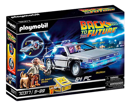 Playmobil  70317 Volver Al Futuro Delorean