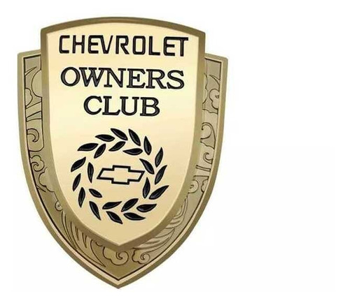 Insignia Emblema Chevrolet Owners Club: Para Autos
