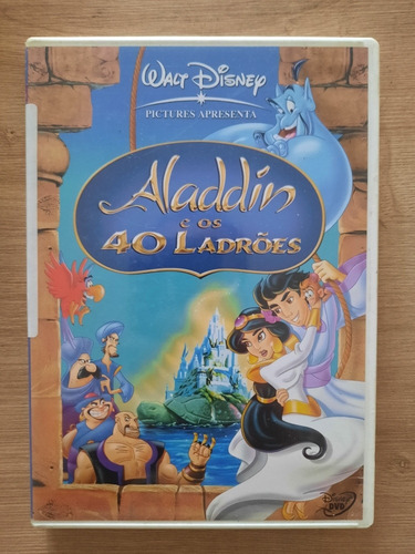 Dvd Aladdin E Os 40 Ladrões - Disney 