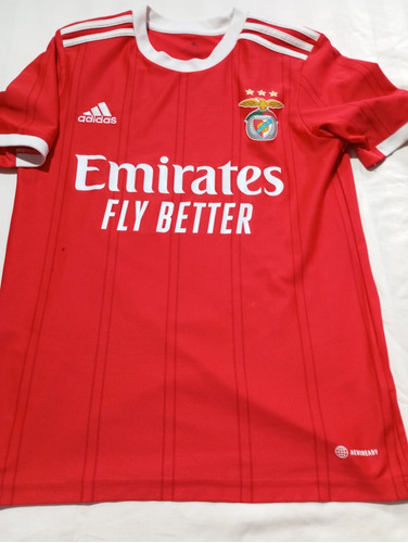 Camiseta De Fútbol De Benfica Portugal adidas Original 