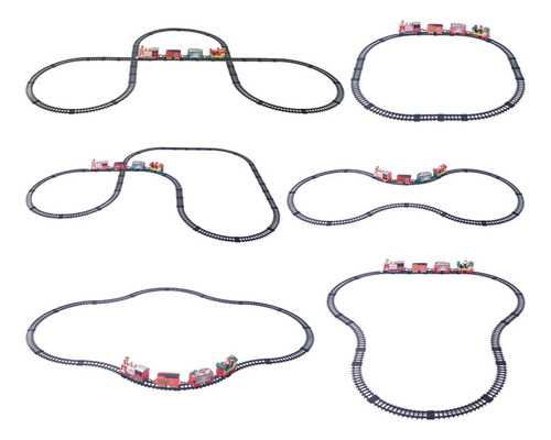 Tren Eléctrico De Juguete Clásico Rail Toys, Juego De Tren