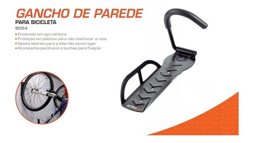 Imagem 7 de 7 de Suporte Para Bicicleta De Parede Atrio.