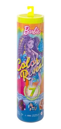 Barbie Color Reveal Estilos Tie-dye Muñeca Para Niñas