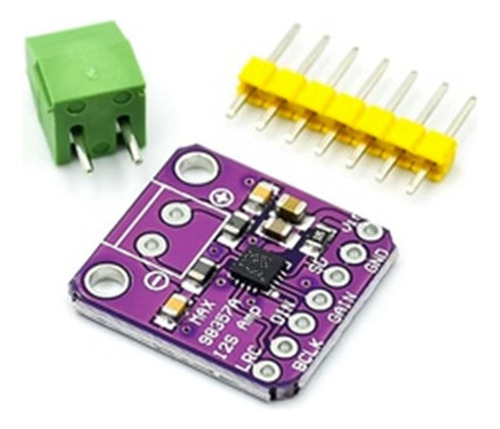 H Amplificador Max98357 I2s 3w Clase D Interfaz De Conexión