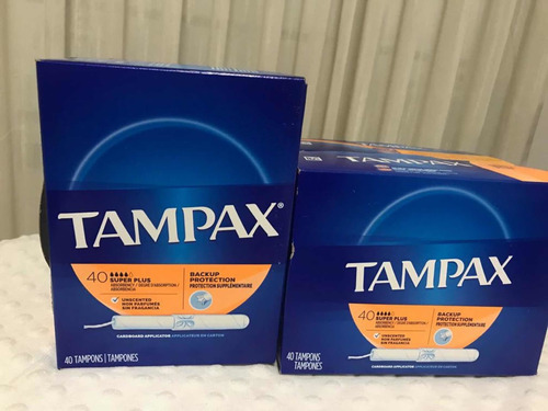 Tapones Tampax 40 Unidades Originales