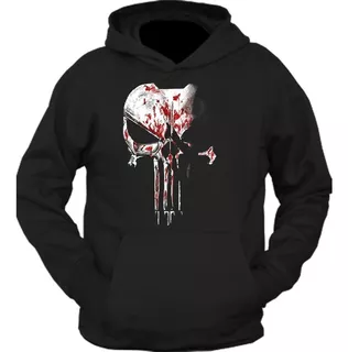 Buzo Hoodie Cangurito The Punisher 001 Oferta Novedad